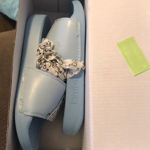 Ripndip baby blue slides